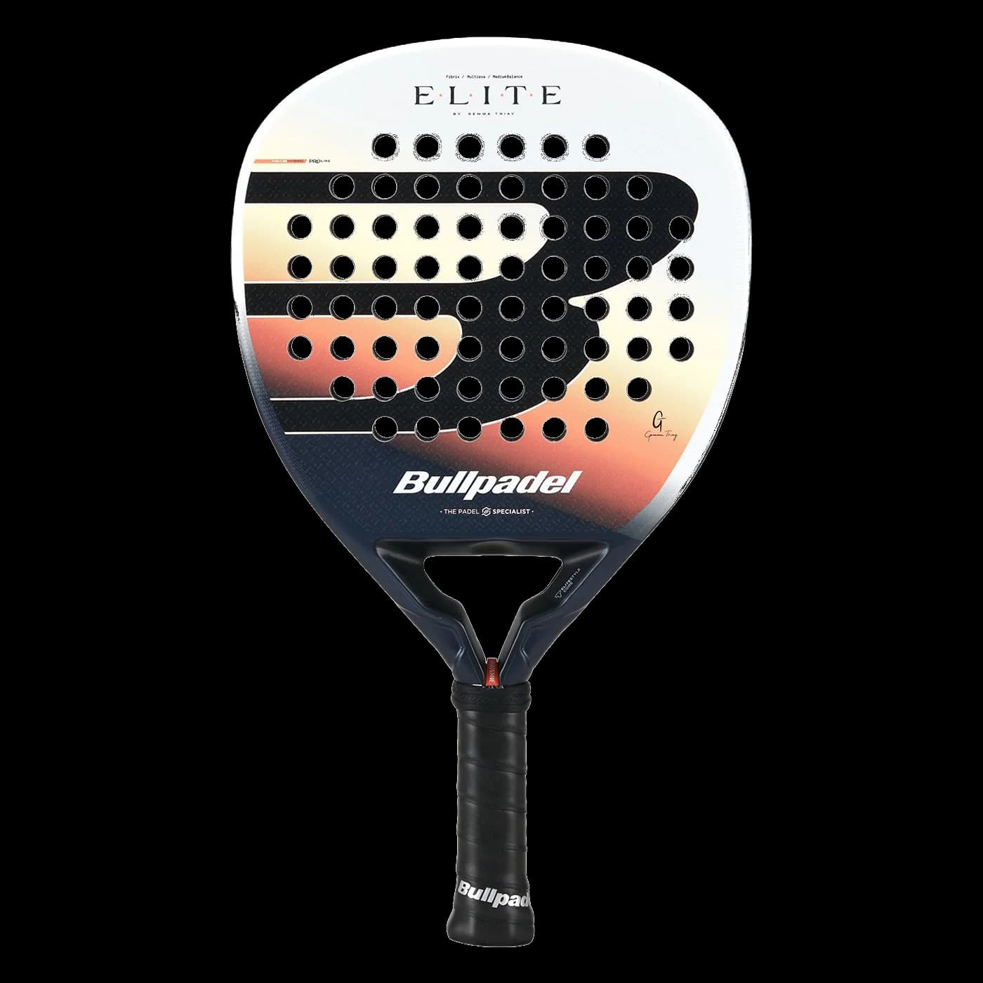 Paleta Bullpadel Elite W 2026, vista frontal