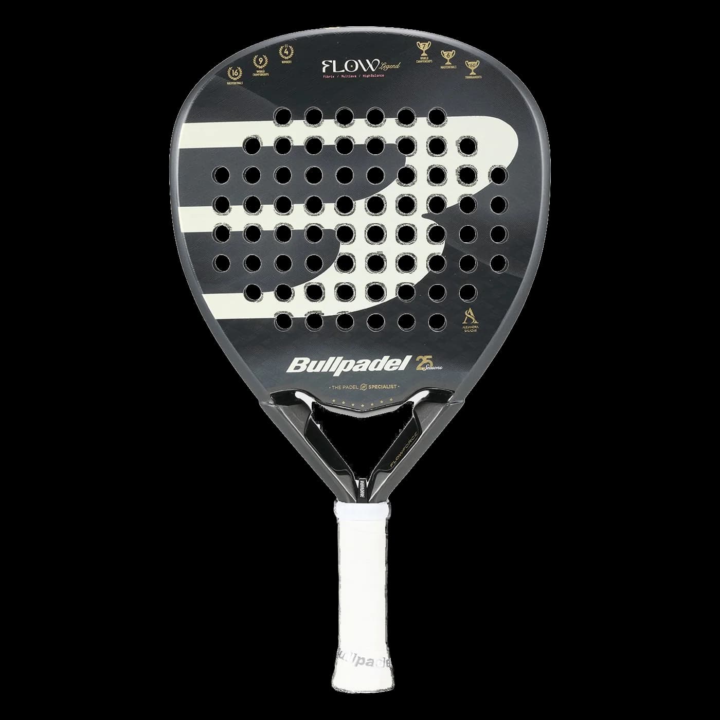 Paleta Bullpadel Flow Legend 2026, vista frontal