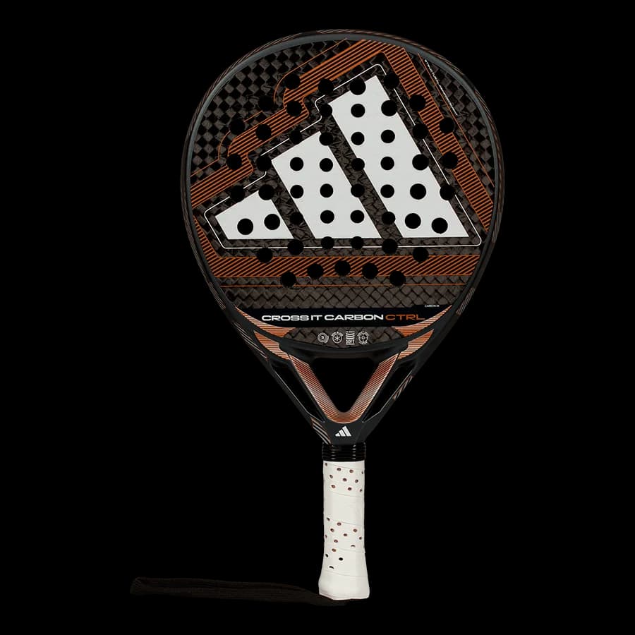 Paleta Adidas Cross It Carbon CTRL 2026, vista frontal