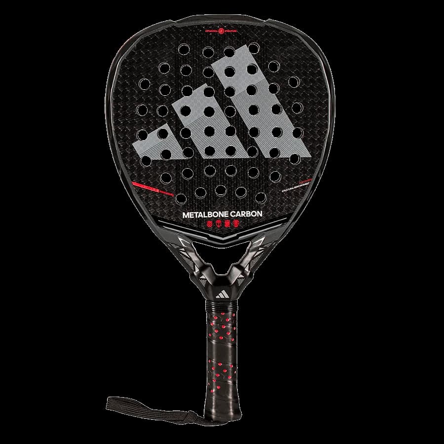 Paleta Adidas Metalbone Carbon 2026, vista frontal