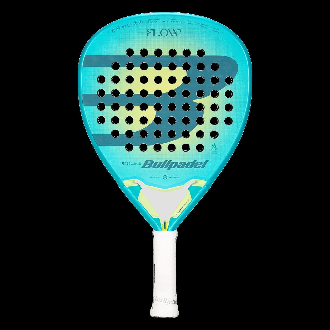 Paleta Bullpadel Flow Woman 2025, vista frontal