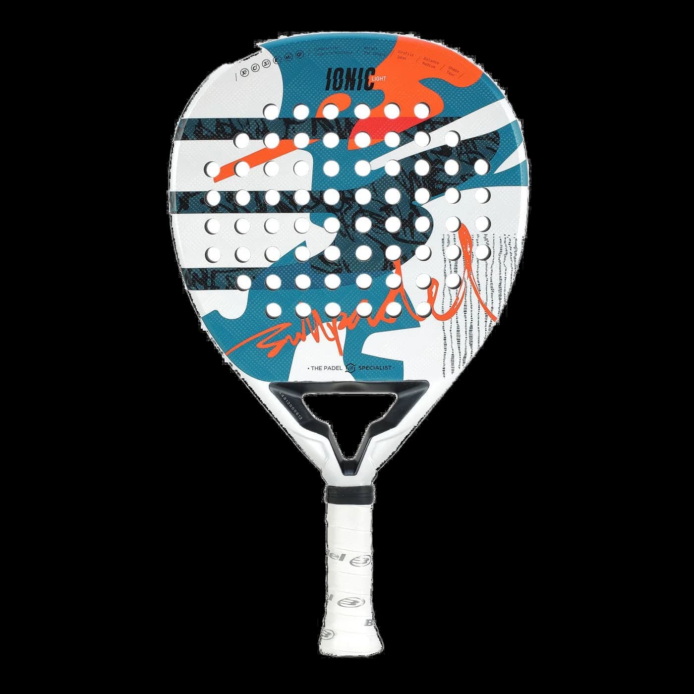 Paleta Bullpadel Ionic Light 2025, vista frontal