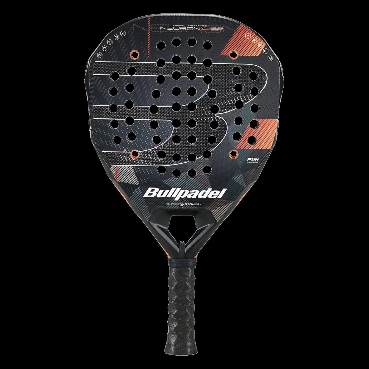 Paleta Bullpadel Neuron 02 Edge 2026, vista frontal