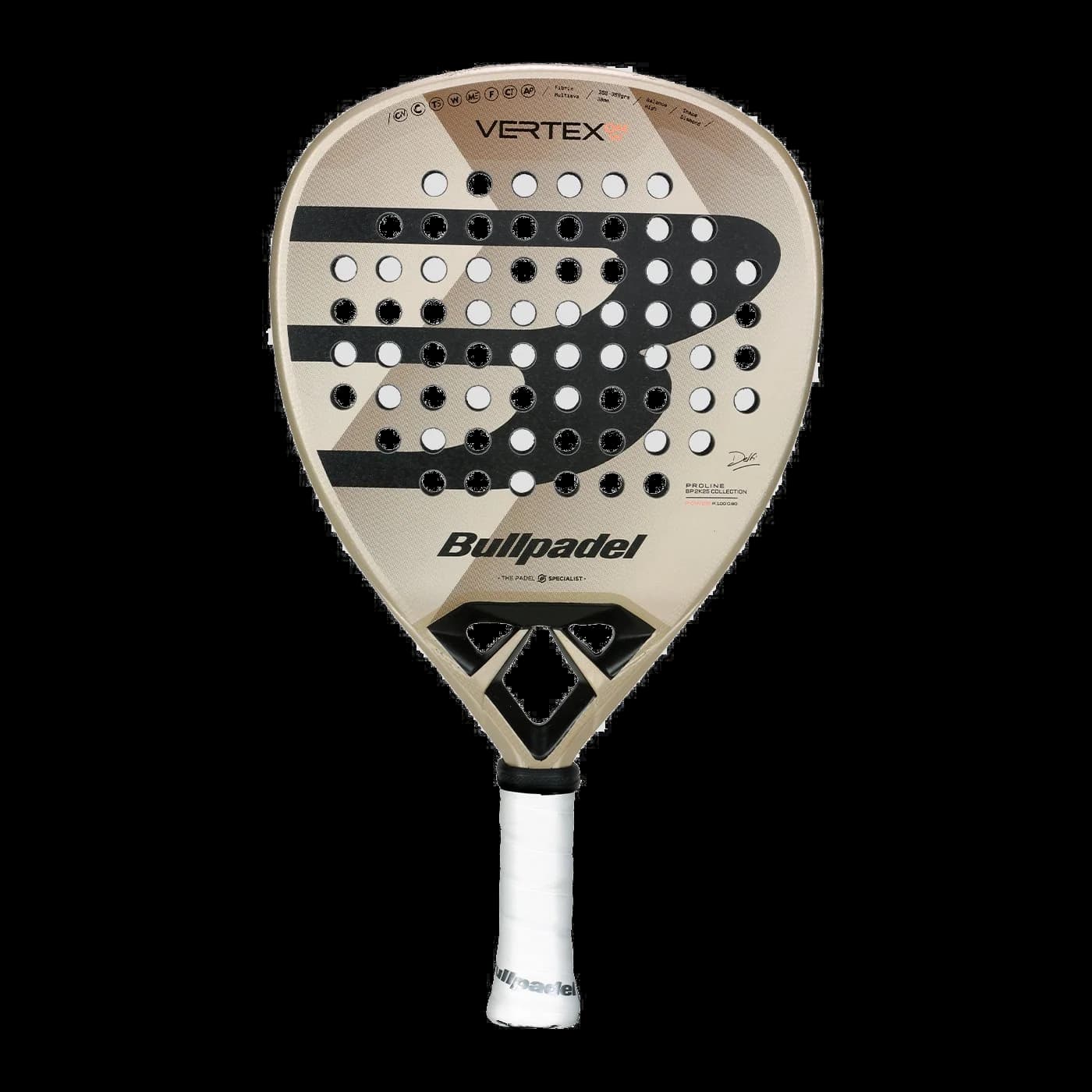 Paleta Bullpadel Vertex 04 W 2025, vista frontal