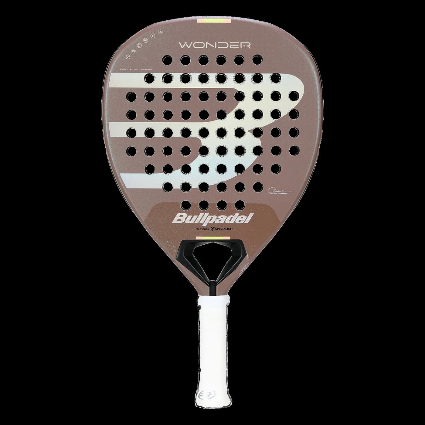 Paleta Bullpadel Wonder 2026, vista frontal