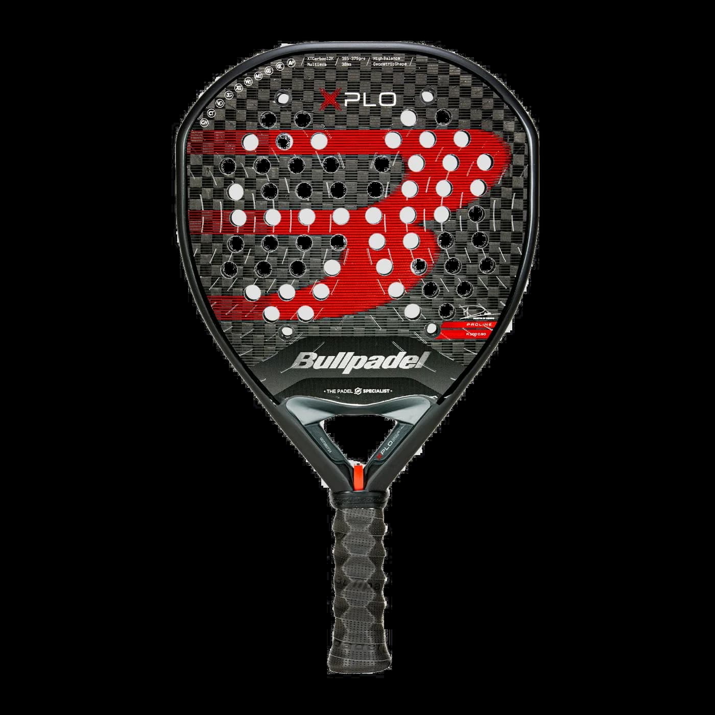 Paleta Bullpadel Xplo 2025, vista frontal