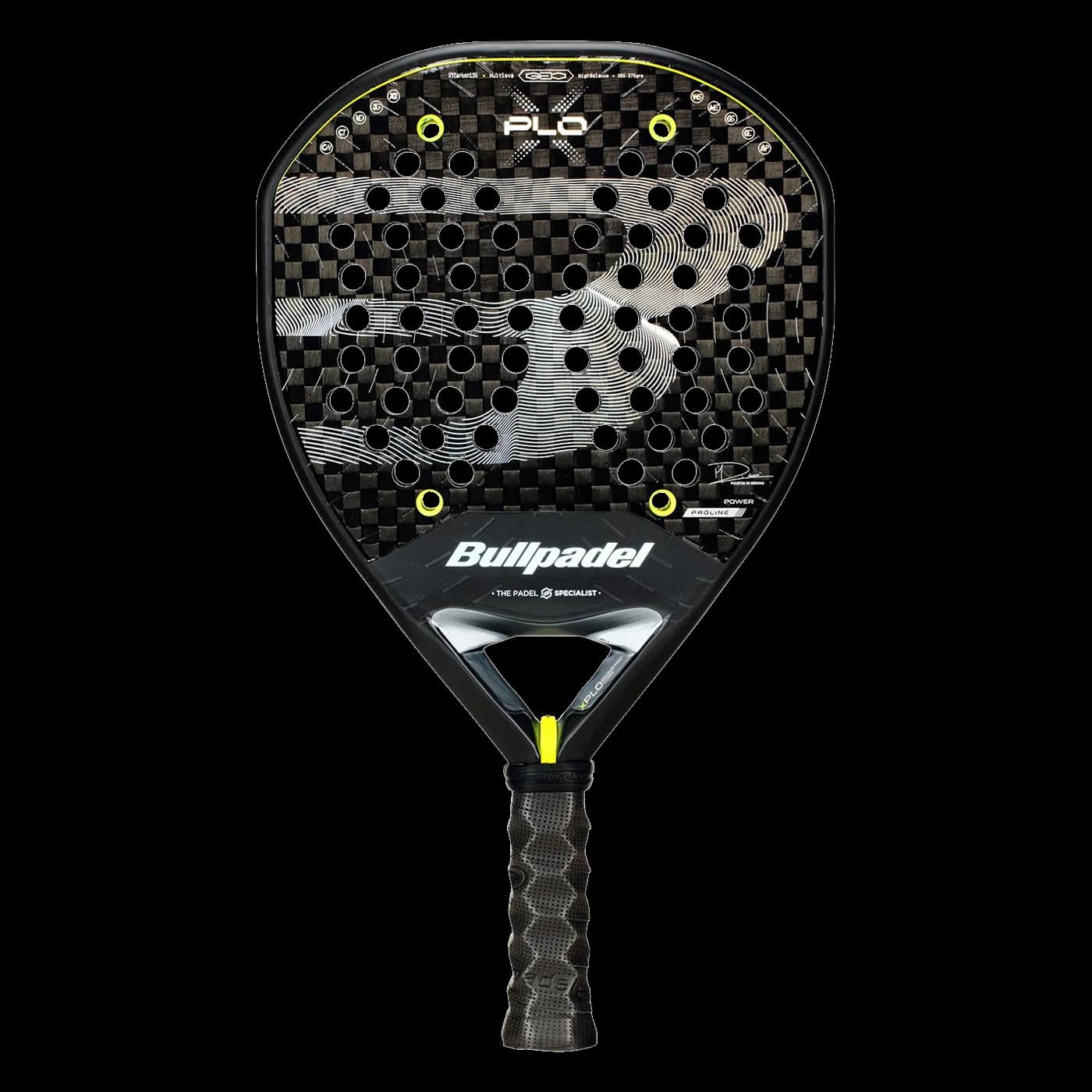 Paleta Bullpadel Xplo 2026, vista frontal