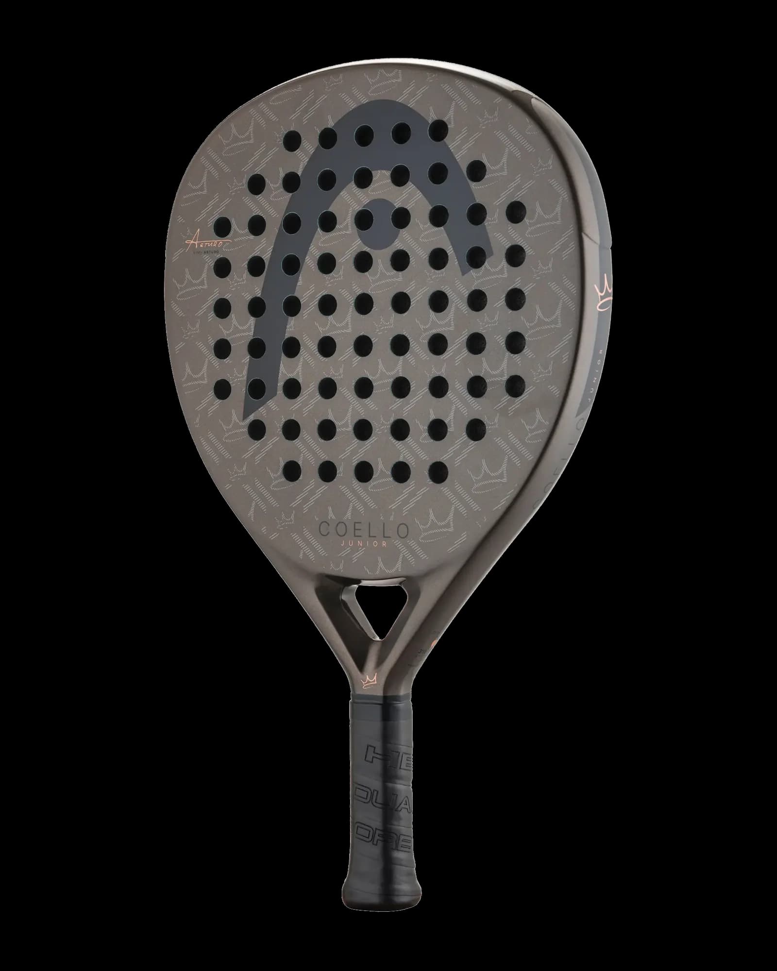 Paleta Head Coello Junior 2026, vista frontal