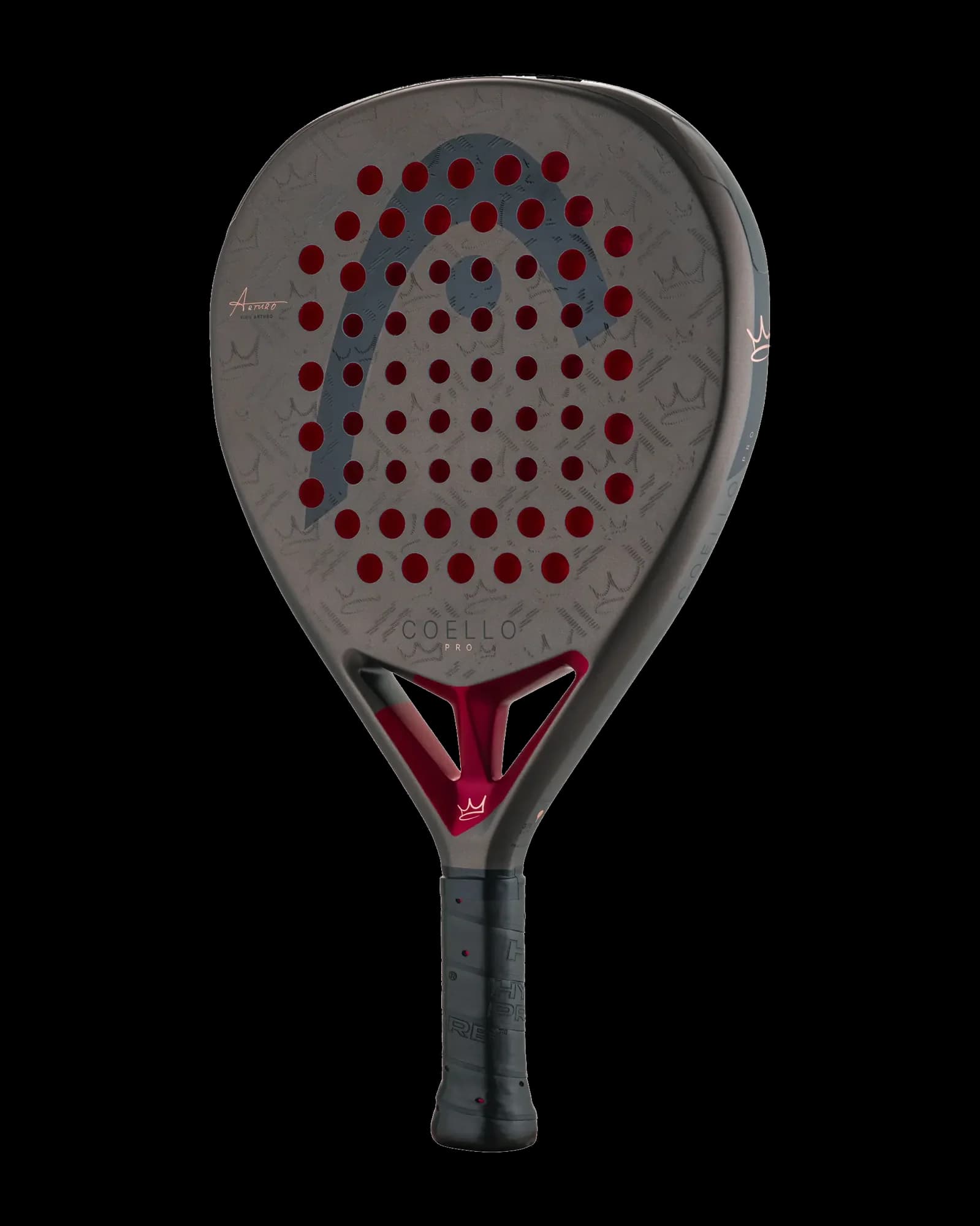 Paleta Head Coello Pro 2026, vista frontal