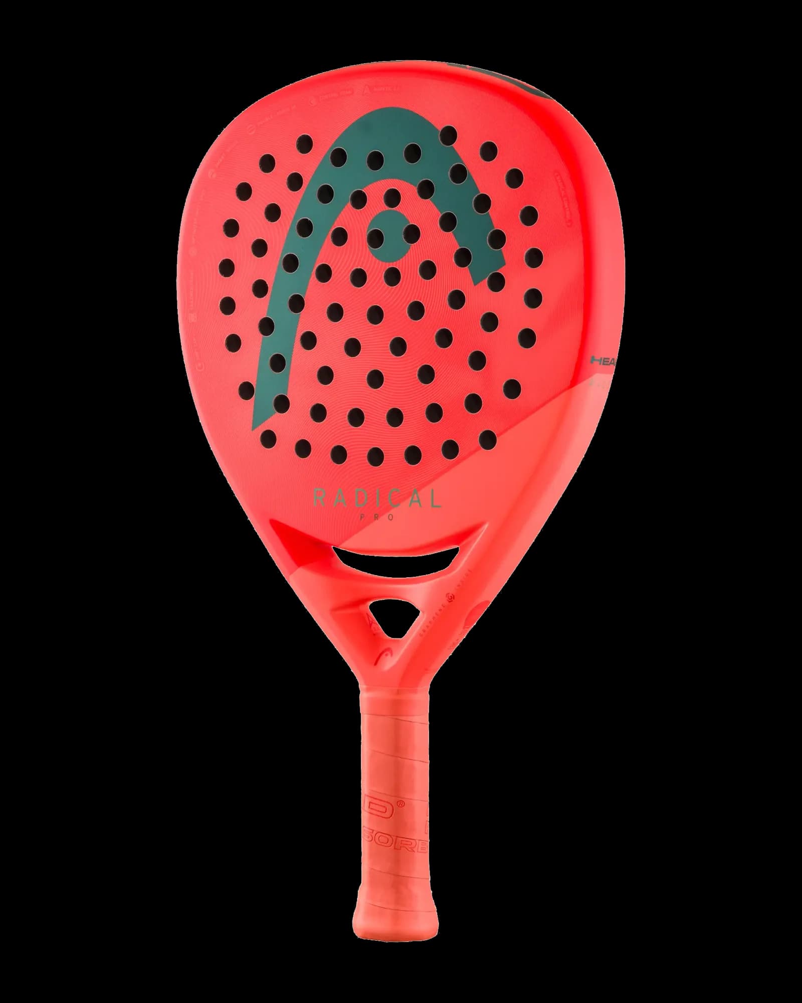 Paleta Head Radical Pro 2026, vista frontal