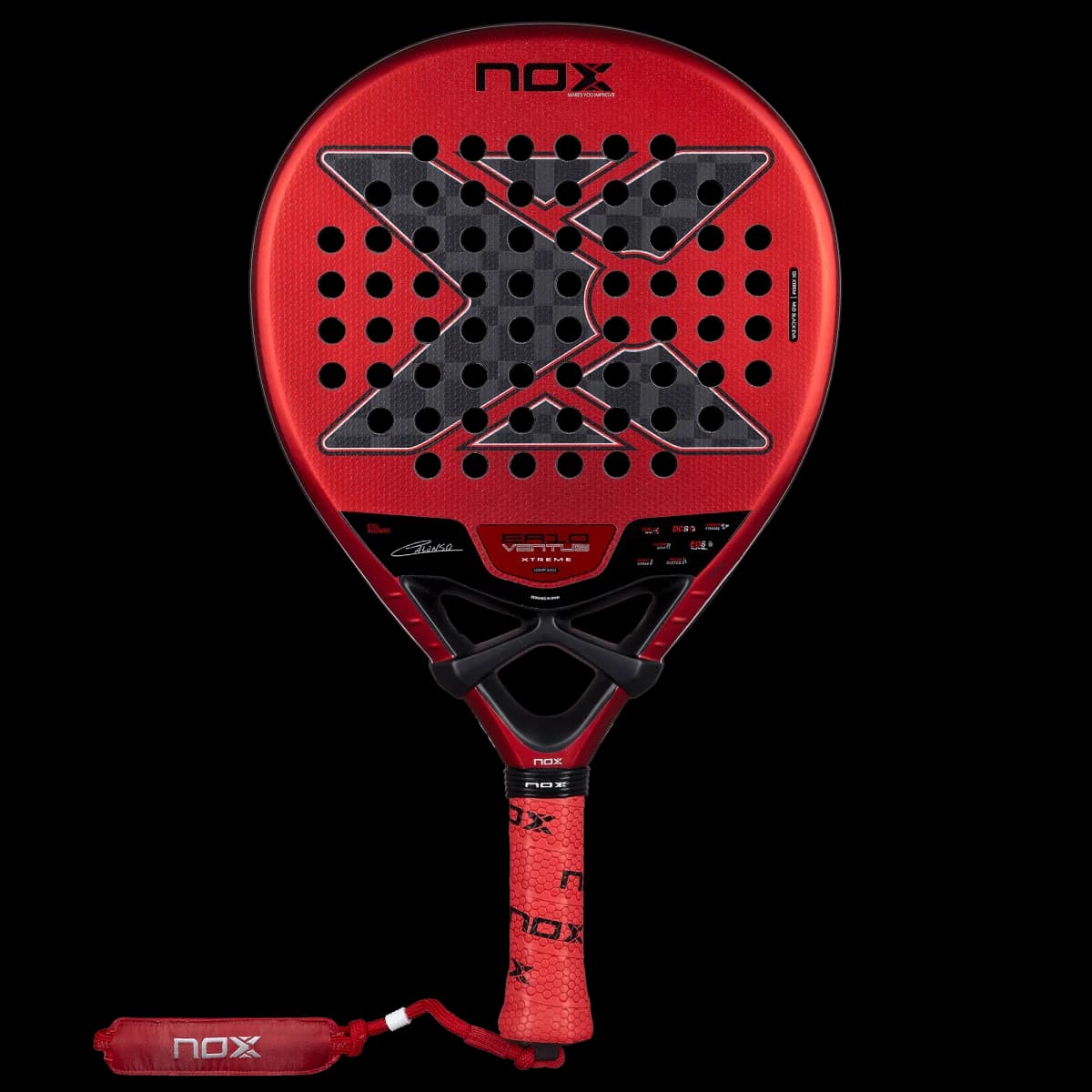 Paleta Nox EA10 Ventus Hybrid 12K Xtrem 2026, vista frontal