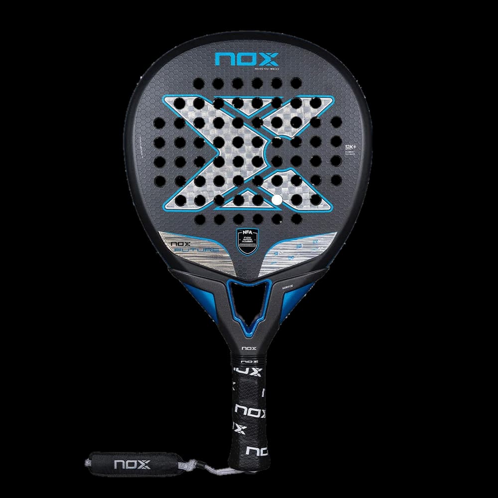 Paleta Nox Future Hybrid 12K Alum 2025, vista frontal