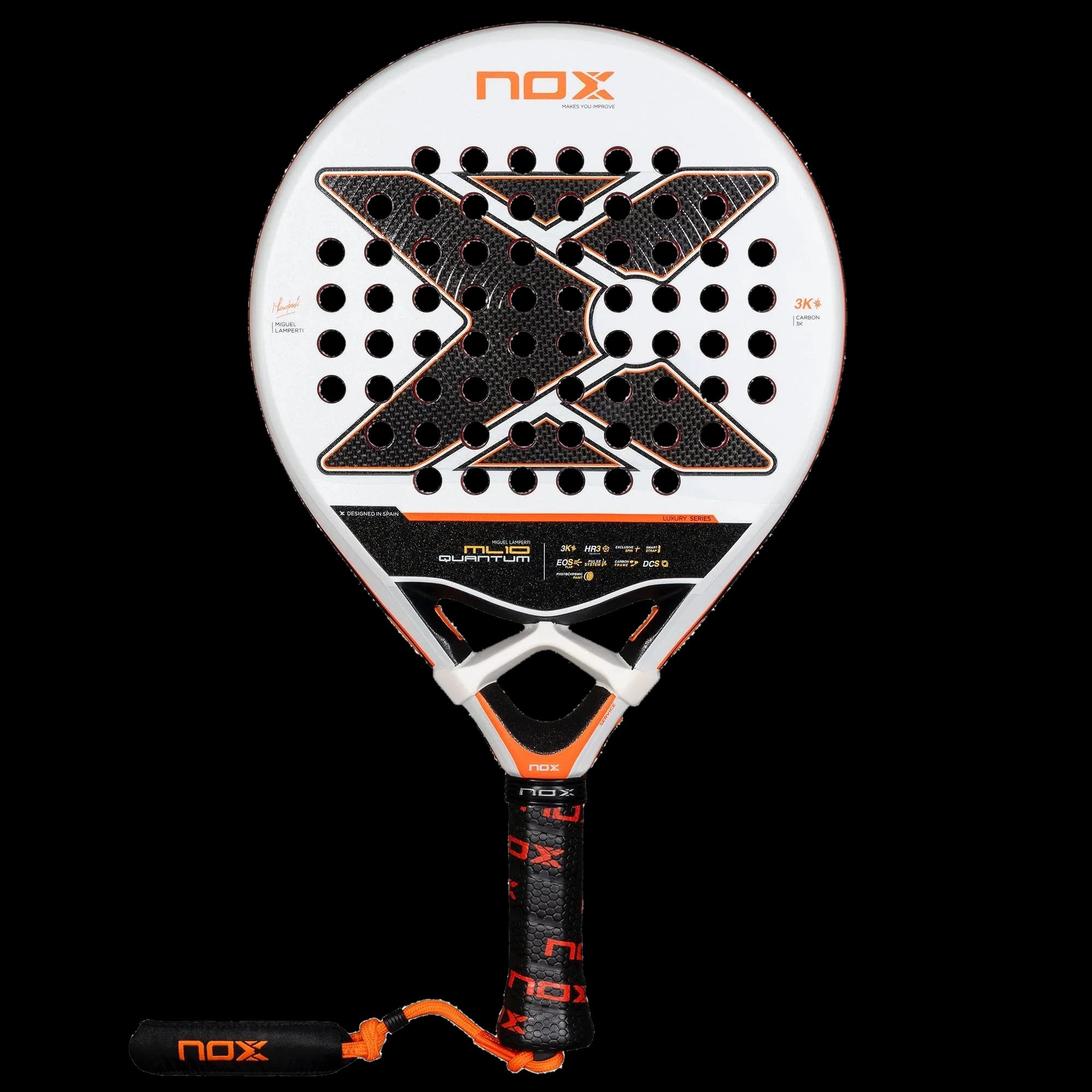 Paleta Nox ML10 Quantum 3K 2025, vista frontal