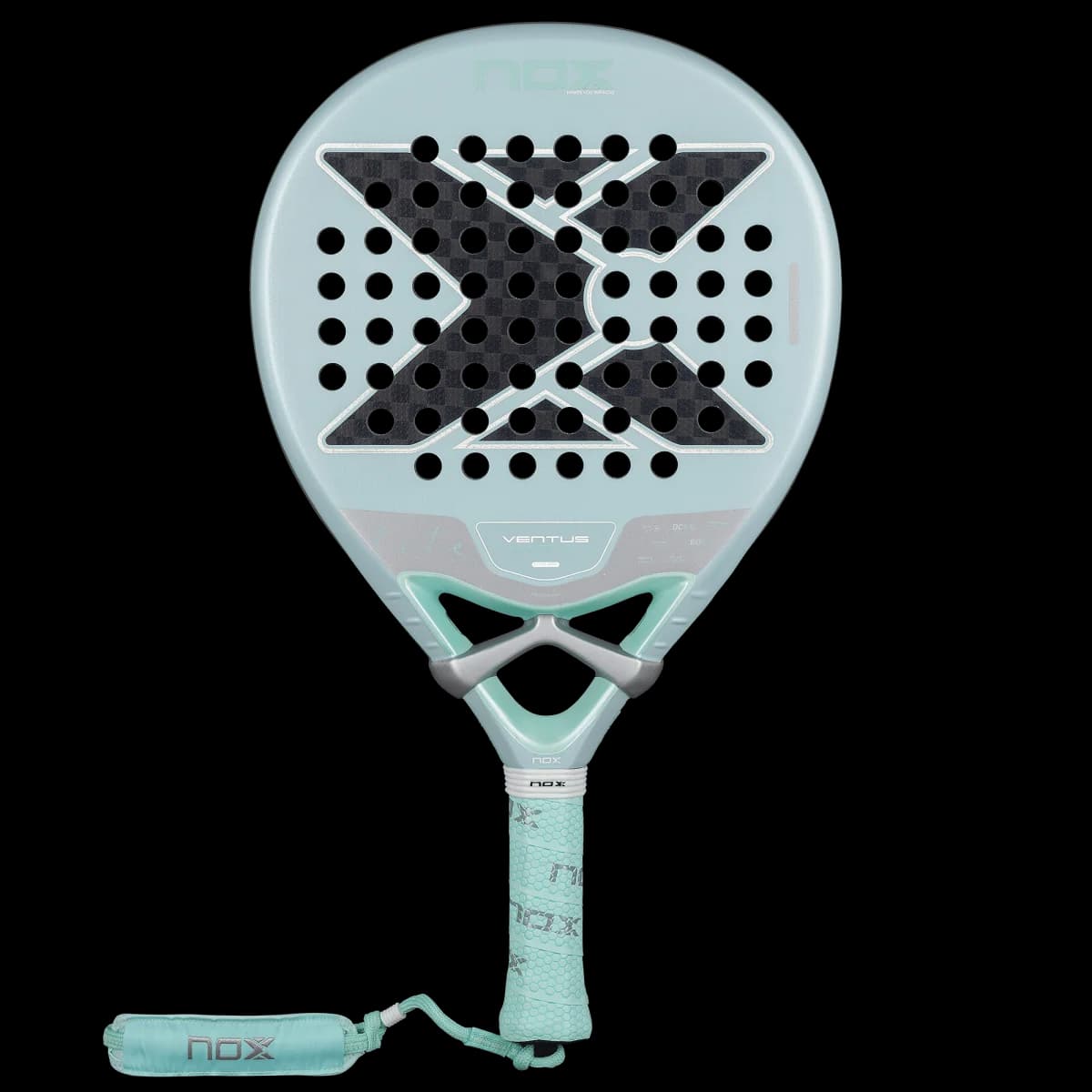 Paleta Nox Ventus Hybrid 12K Lite 2026, vista frontal