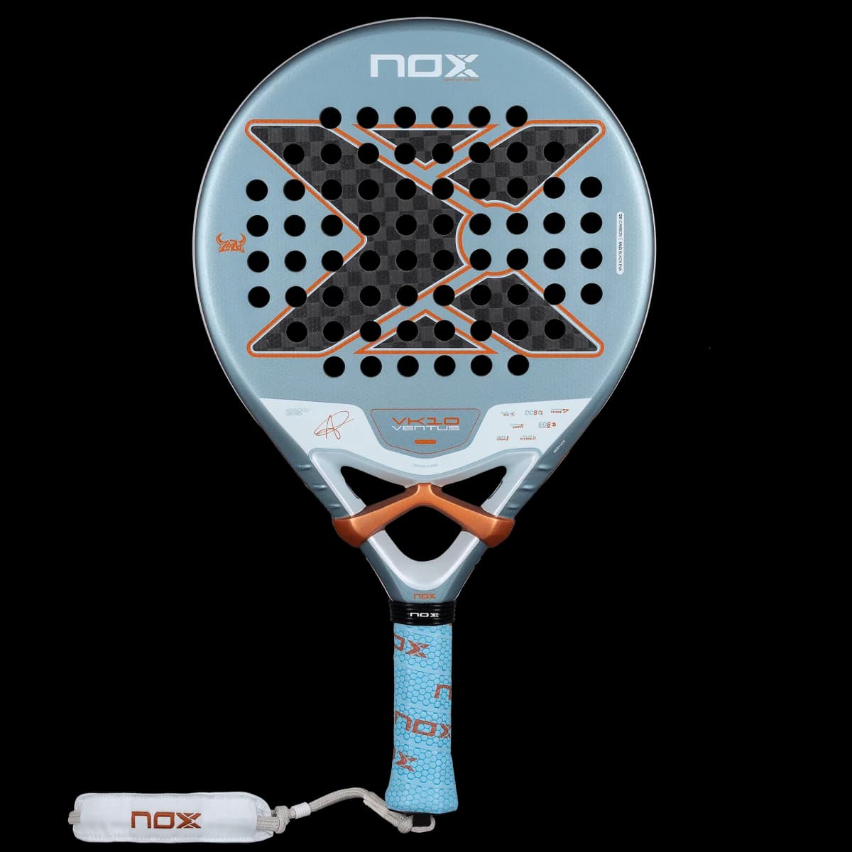 Paleta Nox VK10 Ventus Control 12K 2026, vista frontal