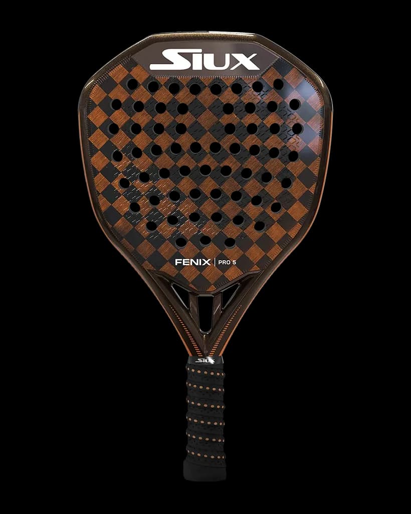 Paleta Siux Fenix Pro 5 2025, vista frontal